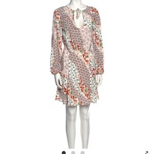 Reformation Lucky Clover Long Sleeve Dress